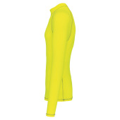 Functioneel heren-t-shirt met lange mouwen en anti-UV-bescherming Fluorescent Yellow XS