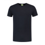 L&S T-shirt Crewneck cot/elast SS for him dark navy 4XL