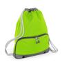 Athleisure Gymsac, Lime Green, ONE, BagBase