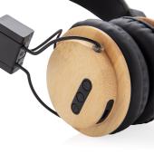 Bamboo trådløs hovedtelefon, brun