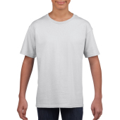 Gildan T-shirt SoftStyle SS for kids White XS