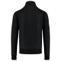 Herensweater met rits Black 3XL