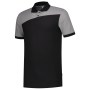 Poloshirt Bicolor Naden 202006 Black-Grey XXL