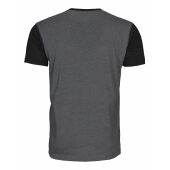 Joey T-shirt greymel/black XS
