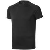 Niagara cool fit heren t-shirt met korte mouwen - Zwart - XXL