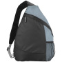Armada polyester sling rugzak 10L - Zwart/Grijs