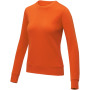 Zenon dames sweater met crewneck - Oranje - XXL