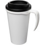 Americano® Grande 350 ml insulated mug - White/Solid black