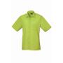 Short Sleeve Poplin Shirt, Lime Green, 20, Premier