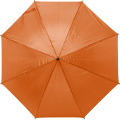 Polyester (170T) paraplu Rachel oranje