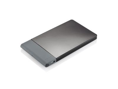 4.600 mAh ultra dunne powerbank, zwart 4.600 mAh ultra dunne powerbank, zwart