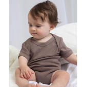 Baby Bodysuit - Heather Blue Organic - 0-3