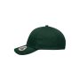 MB6223 6 Panel Heavy Brushed Cap donkergroen one size