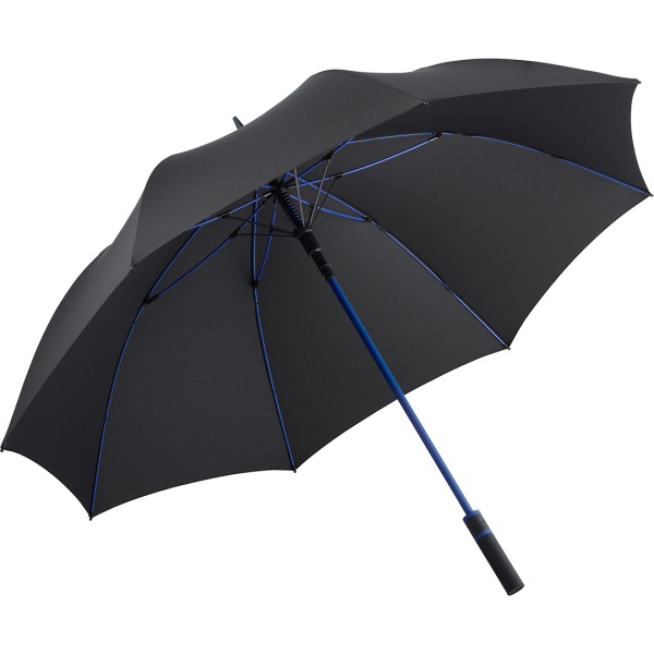 AC golf umbrella FARE®-Style black-euroblue