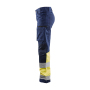 Dames High Vis werkbroek met stretch