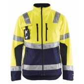 High Vis Geel/Marineblauw