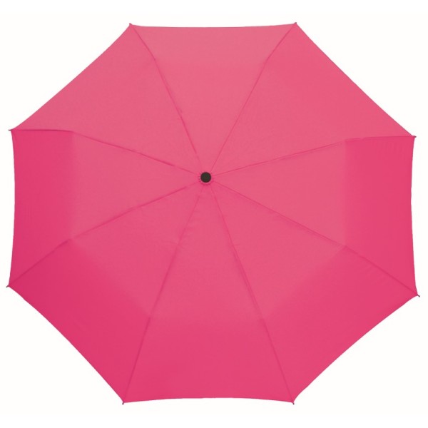 Automatisch te openen uit 3 secties bestaande paraplu, COVER roze