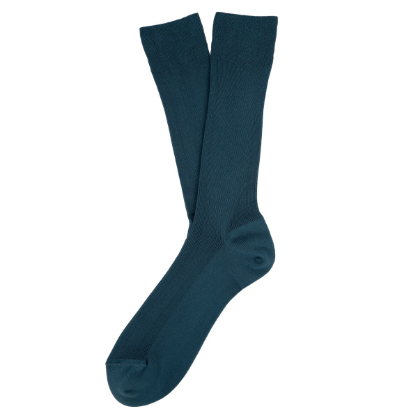 Ecologische uniseks sokken Peacock Blue 39/41 EU