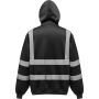 Hi-Vis pullover hoodie Black 3XL