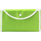 Non-woven (80 g/m²) opvouwbare tas Francesca lime
