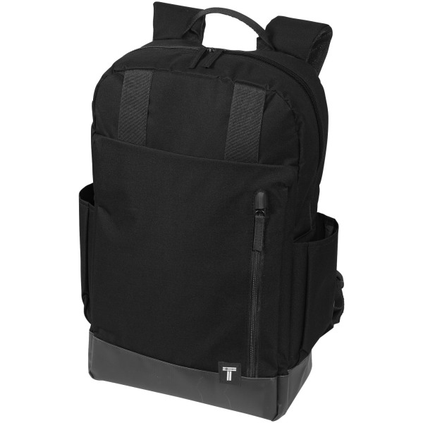 Compu 15.6" laptop backpack 14L - Solid black