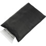 ABS ice scraper and polyester glove Doris black