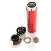 Easy lock lekvrije isoleerfles, rood, zwart