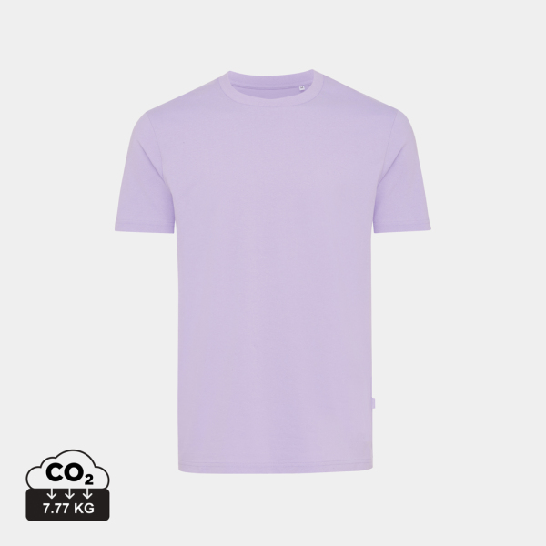 Iqoniq Bryce gerecycled katoen t-shirt, lavendel