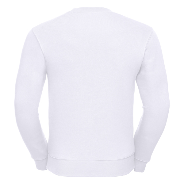Authentic Crew Neck Sweatshirt White L