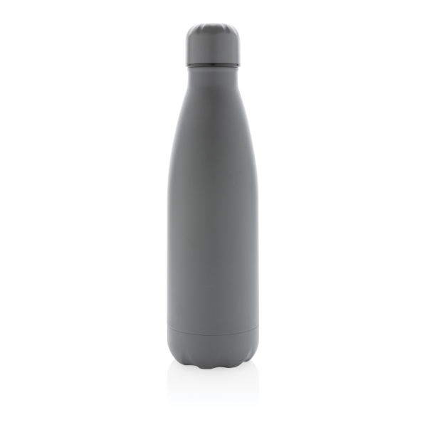 Unikleur vacuüm geïsoleerde roestvrijstalen fles 500 ml, grijs