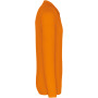 Piqué-herenpolo lange mouwen Orange 4XL