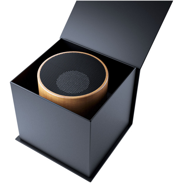 SCX.design S27 speaker 3W voorzien van ring met hout - Hout