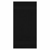 Sophie Muval handdoek 100x50 cm, 450 gr/m² - Zwart