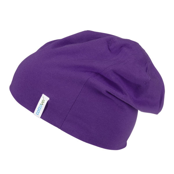 Cottover Gots Beanie purple ONE