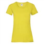 FOTL Lady-Fit Valueweight T, Yellow, M