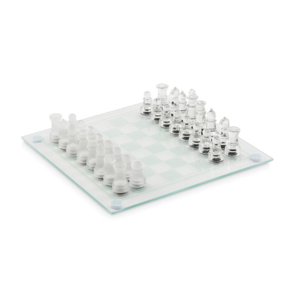 SCAGLASS - Glazen schaakspel