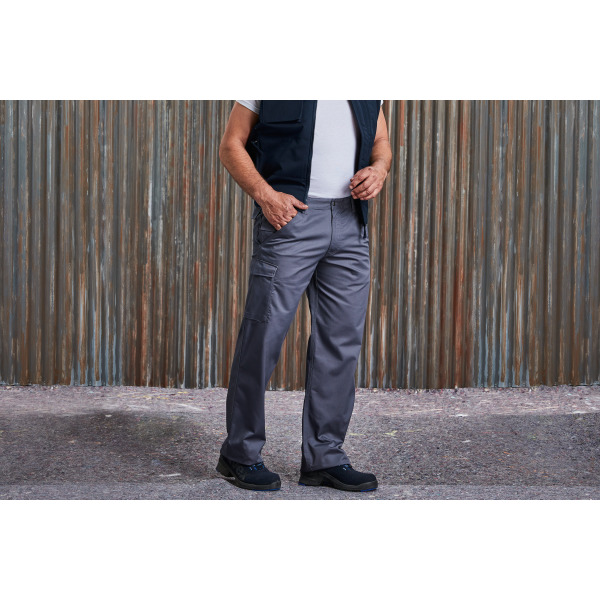 Polycotton Twill Trousers French Navy 28 UK