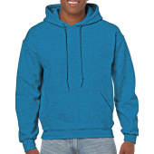 Gildan Sweater Hooded HeavyBlend for him Antique Sapphire M