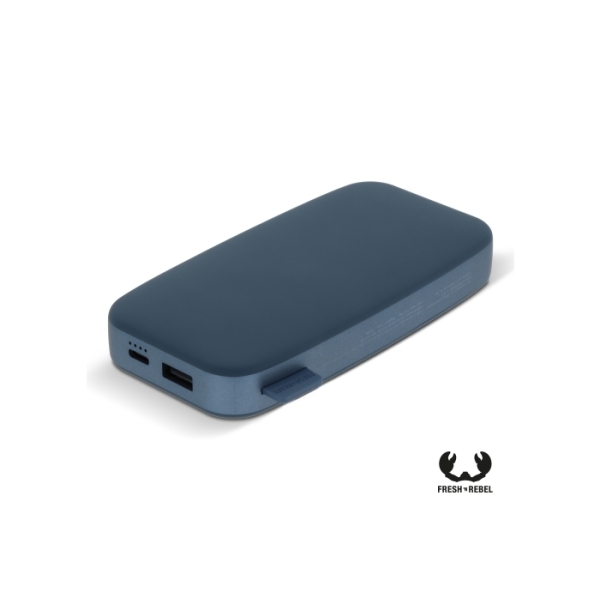 2PB12100 | Fresh 'n Rebel Powerbank 12.000mAh USB-C Ultra Fast Charging 20W - Dive Blue