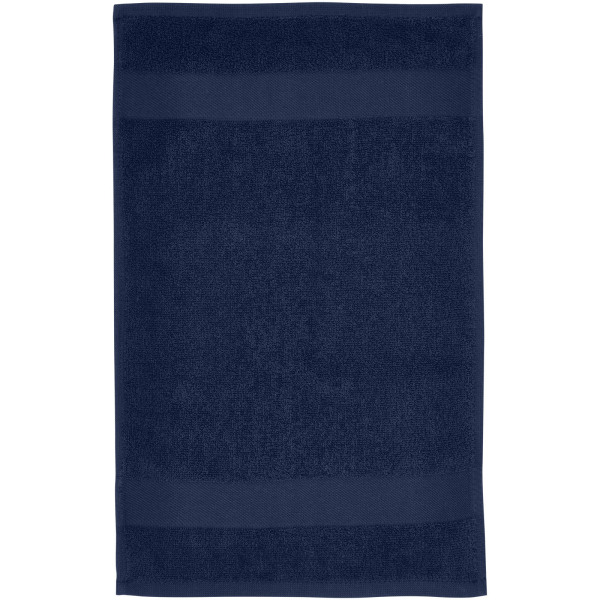 Sophia 450 g/m² cotton towel 30x50 cm - Navy