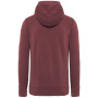 Sweater met capuchon van french terry Vintage Marsala S
