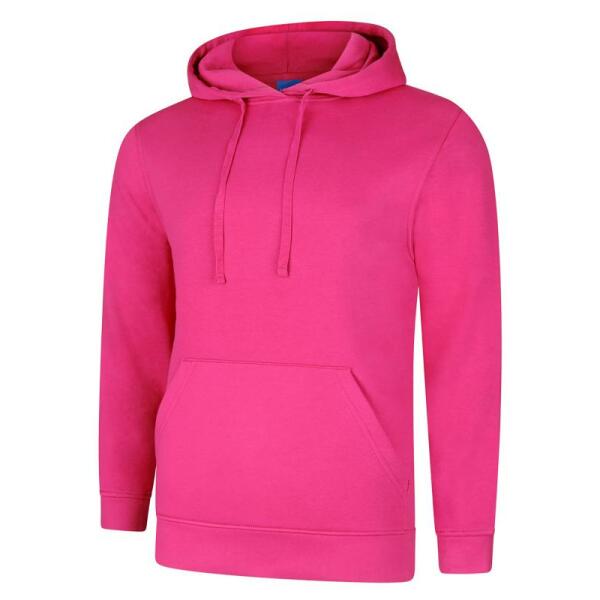 Deluxe Hooded Sweatshirt - L - Hot Pink