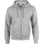 Heavy Blend™Adult Full Zip Hooded Sweatshirt Sport Grey 4XL
