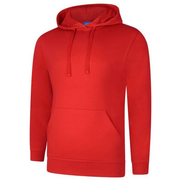 Deluxe Hooded Sweatshirt - XS - Red