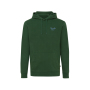 Iqoniq Jasper recycled cotton hoodie, forest green (XL)