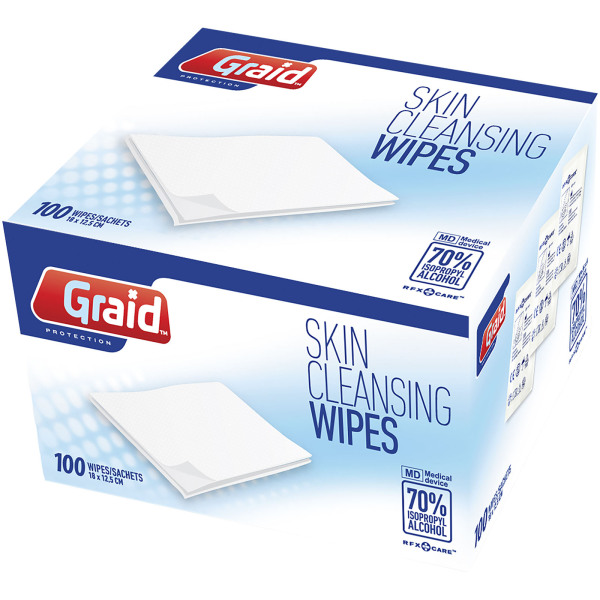 Elisabeth cleansing wipes - White