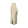 Ladies' Workwear Fleece Jacket - STRONG - - stone/black - 3XL
