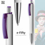 Ballpoint Pen e-Fifty Flash Purple