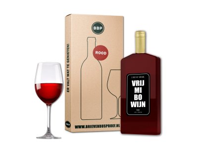 Brievenbusproef Vrij-Mi-Bo Rood Brievenbusproef Vrij-Mi-Bo Rood