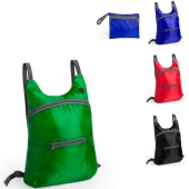Polyester 210D opvouwbare rugtas Zipp Polyester 210D opvouwbare rugtas Zipp